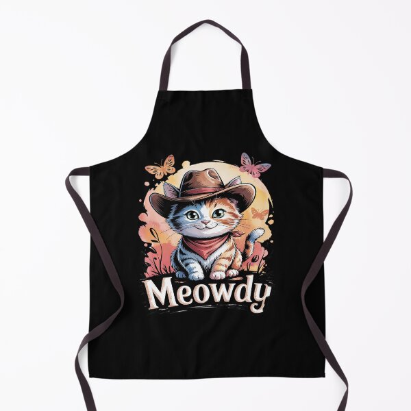Item preview, Meowdy Cat Funny Howdy Meme Western Cowboy Kitten 3  designed and sold by RuthGAArt.