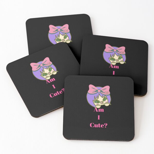 Item preview, LaMaisonOfMY MY AM I CUTE? POPPY CHARLOTTE COLLECTION  NO.2 Pink Text designed and sold by LaMaisonOfMY.