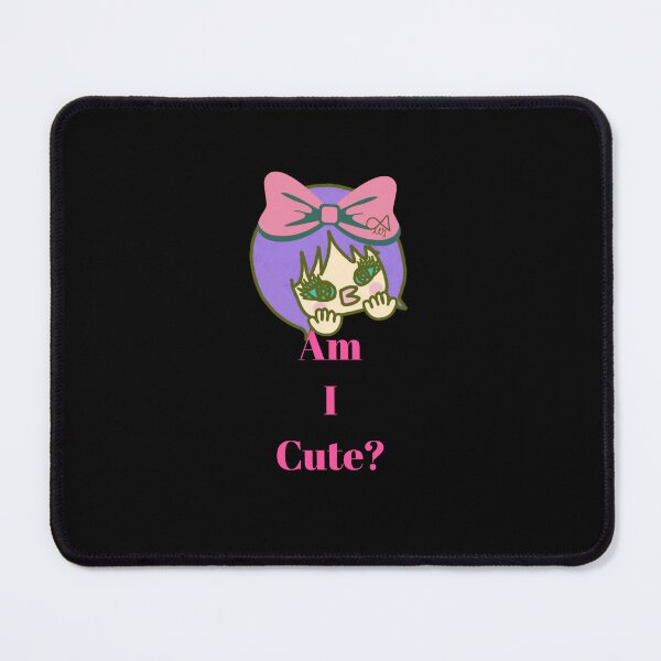 Item preview, LaMaisonOfMY MY AM I CUTE? POPPY CHARLOTTE COLLECTION NO.2 Pink Text designed and sold by LaMaisonOfMY.
