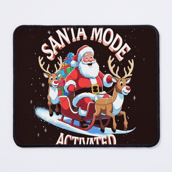 Item preview, Santa Claus Mode Activated Funny Cool Inspring Christmas T-shirts Men Wonen Kids Holiday Gift designed and sold by FunnyCoolTshirt.