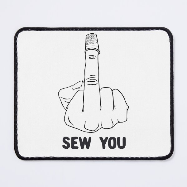 Item preview, sew you middle finger designed and sold by experimentons.