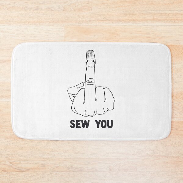Item preview, sew you middle finger designed and sold by experimentons.