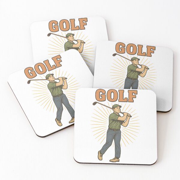 Item preview, Vintage Golf Player Retro Illustration designed and sold by tarzbol.