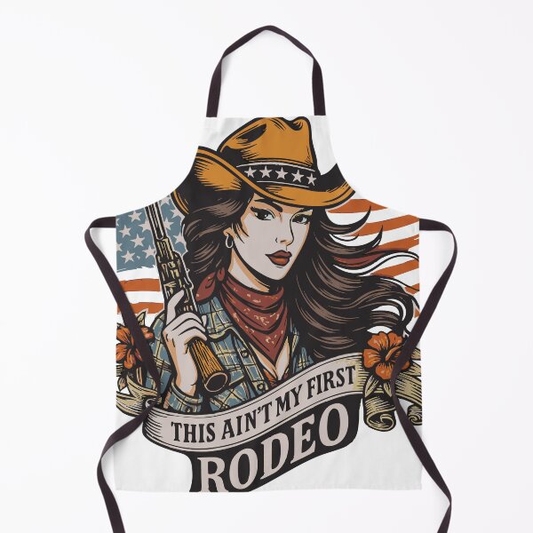 Item preview, This Ain’t My First Rodeo Cowgirl Western designed and sold by ViralTeeStore.