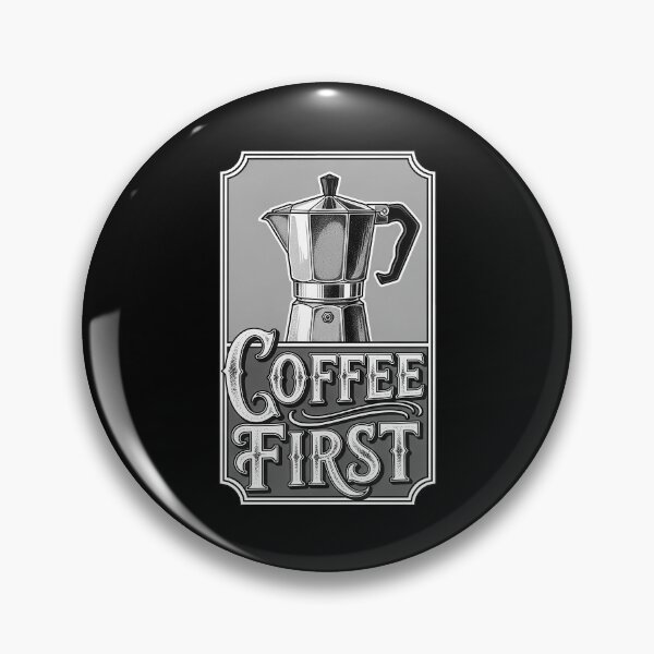 Item preview, Coffee First Moka Pot in Classic Frame designed and sold by nuel-art.