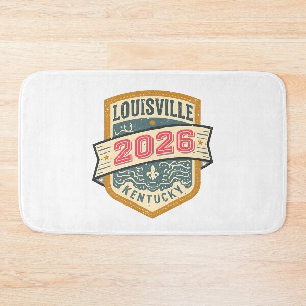 Item preview, Louisville Kentucky 2026 Retro River Heritage Travel Badge T-Shirt designed and sold by FestivityFinds.