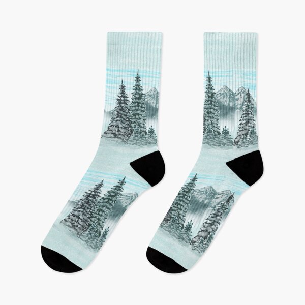 Item preview, Beyond the Window, Winter Heals , Snowy Pines and Mountain Silence designed and sold by Kyradem.