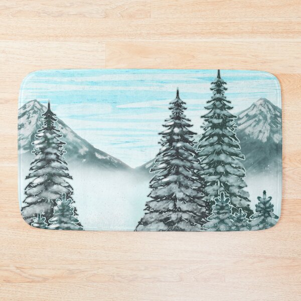 Item preview, Beyond the Window, Winter Heals , Snowy Pines and Mountain Silence designed and sold by Kyradem.