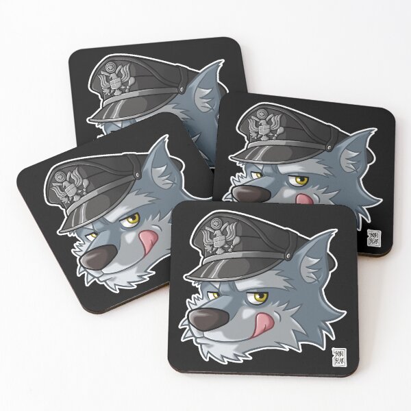 Item preview, LEATHER WOLF (HEAD ONLY) - BEARZOO COLLECTION designed and sold by bobobear.