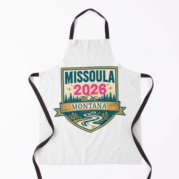 Item preview, Missoula Montana 2026 Retro Mountain River Travel Badge T-Shirt designed and sold by FestivityFinds.