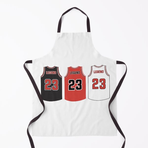 Item preview, Basketball jersey number 23 - Black Red White designed and sold by Wolagno.