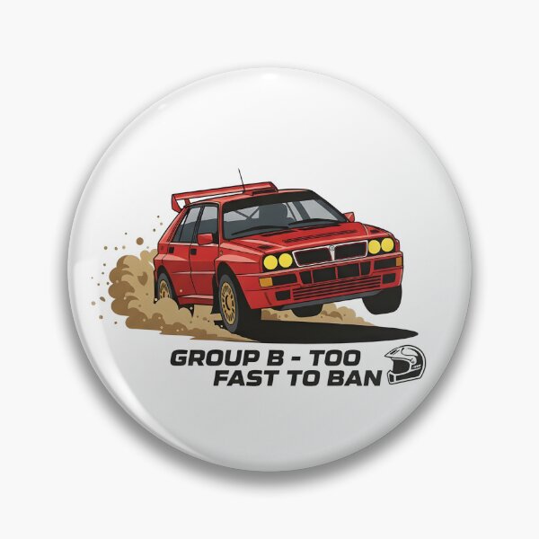 Item preview, Group B Rally Legends - Too Fast To Ban Retro Style designed and sold by HobbyaDois.