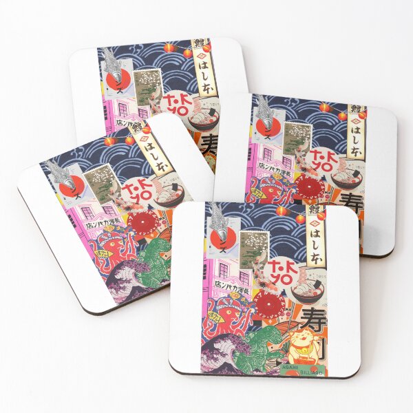 Item preview, Tokyo Pop Culture Collage Art designed and sold by edvandris.