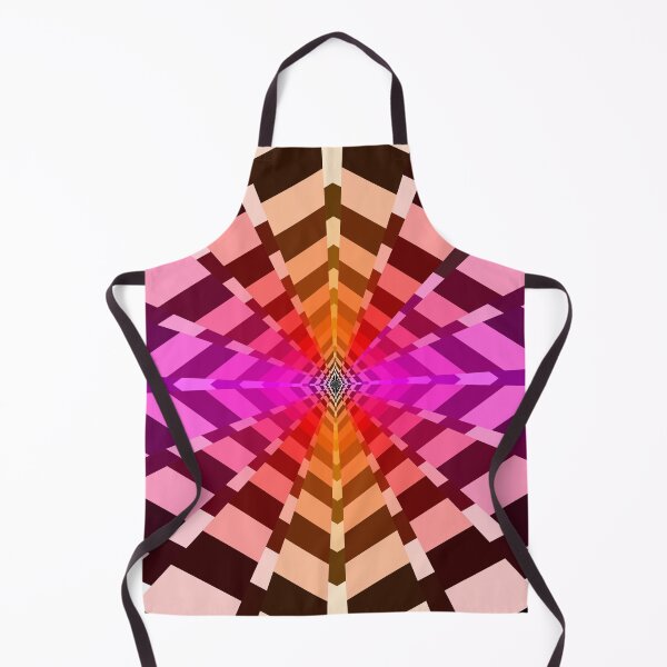 Item preview, Geometric Layout In Orange, Red, Pink, Geometric Abstraction, Abstract Art designed and sold by DDJust4U.
