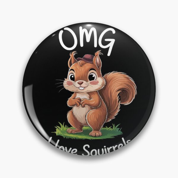 Item preview, OMG I Love Squirrels Cute Kawaii Squirrel  designed and sold by RuthGAArt.