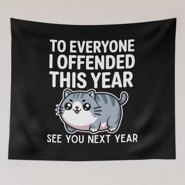 Item preview, To Everyone I Offended This Year | See You Next Year designed and sold by PROPera-design.