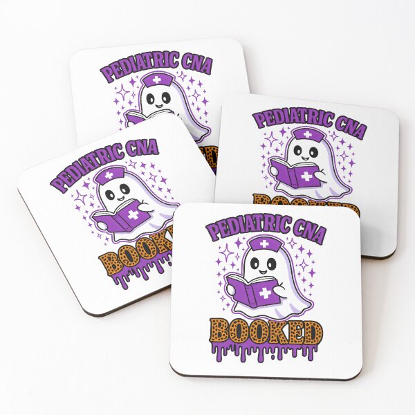 Item preview, Pediatric CNA Booked Ghost Nurse – Cute Halloween Pediatric Nursing Design designed and sold by ClinicalHubs.