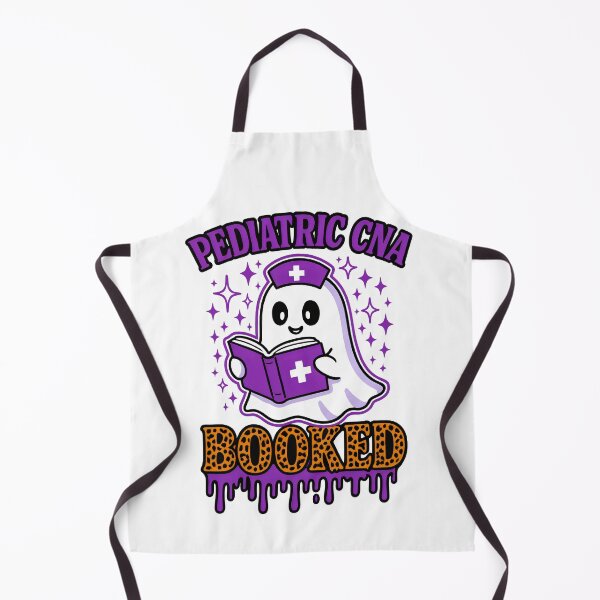 Item preview, Pediatric CNA Booked Ghost Nurse – Cute Halloween Pediatric Nursing Design designed and sold by ClinicalHubs.