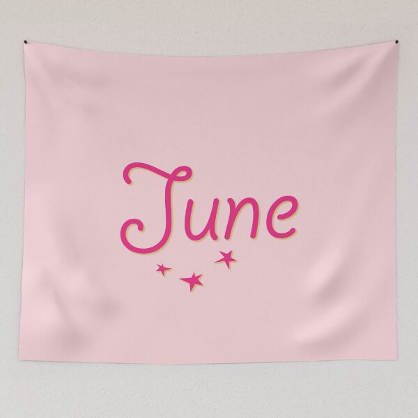 Item preview, My Name is June designed and sold by CharlottePlaceArt.