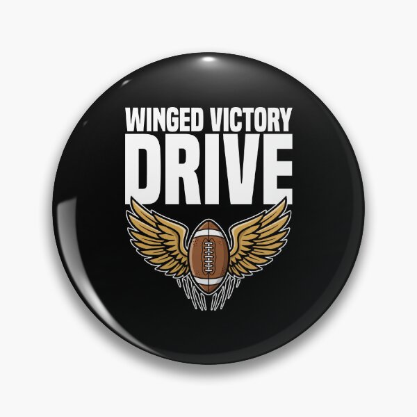 Item preview, WINGED VICTORY DRIVE - PHILADELPHIA FOOTBALL designed and sold by KEF Custom.