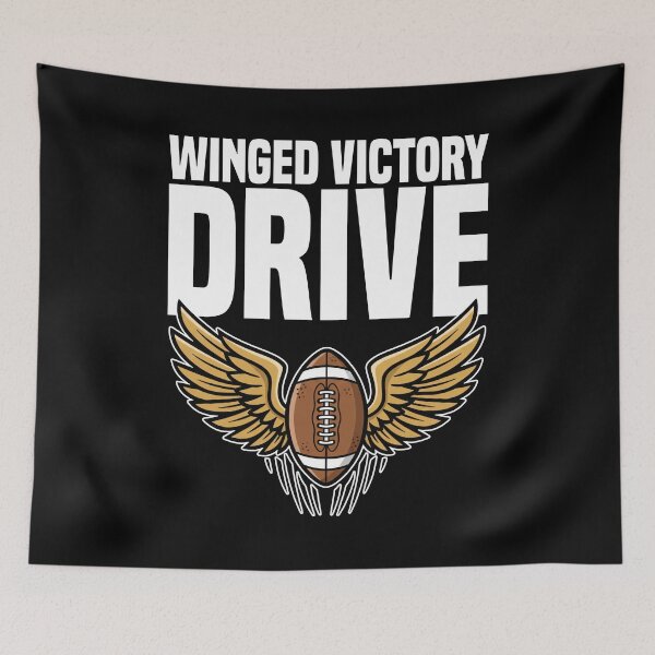 Item preview, WINGED VICTORY DRIVE - PHILADELPHIA FOOTBALL designed and sold by KEF Custom.