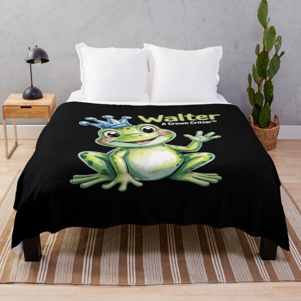Artikelvorschau, Hier ist Walter der Frosch, ein Kronentier entworfen und verkauft von Libbysharts.