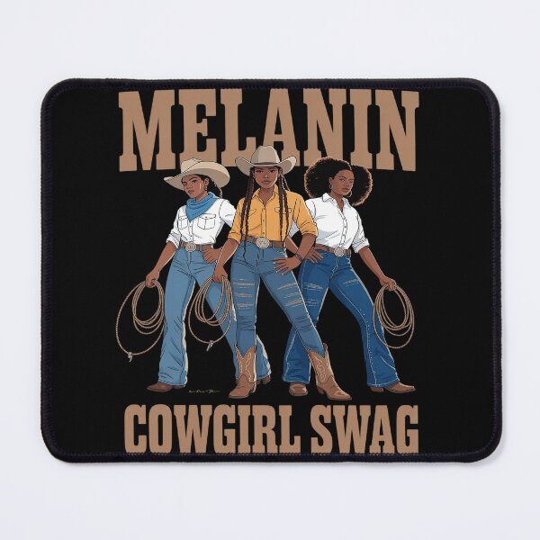 Item preview, Melanin Cowgirls Black History African Melanin Cowgirl Swag designed and sold by Libbysharts.