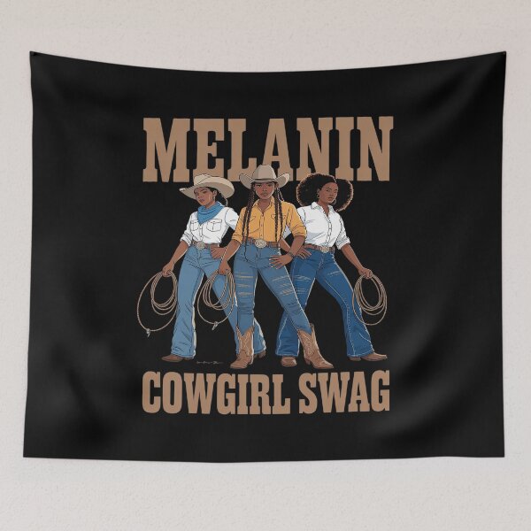 Item preview, Melanin Cowgirls Black History African Melanin Cowgirl Swag designed and sold by Libbysharts.
