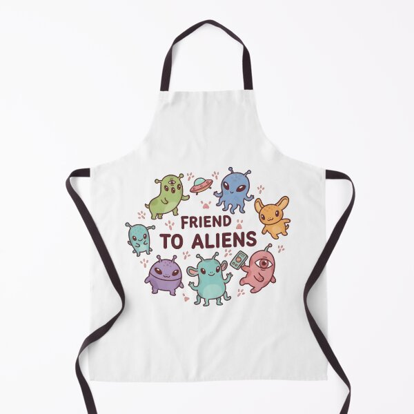 Item preview, Friend to Aliens Cute Kawaii Illustration designed and sold by Senkov.