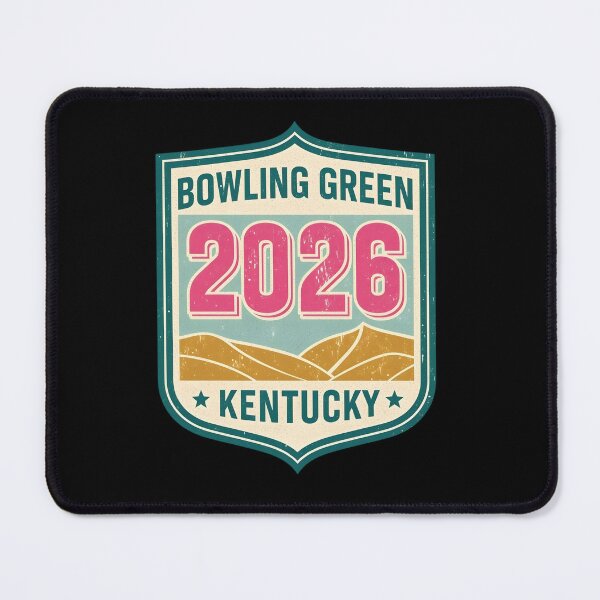 Item preview, Bowling Green Kentucky 2026 Retro Travel Badge T-Shirt designed and sold by FestivityFinds.
