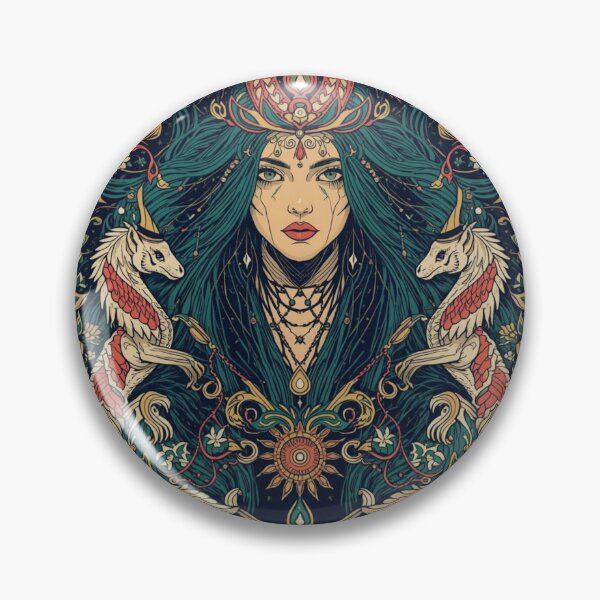 Artikelvorschau, Mystical Witch Goddess entworfen und verkauft von WhereHopeBlooms.