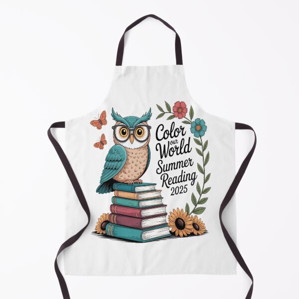 Item preview, Color Our World Summer Reading Program 2025 Owl designed and sold by StuffNestie.