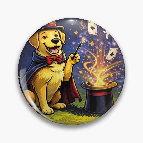 Item preview, Labracadabrador Funny Dog Magician Design designed and sold by TroyTheTerrific.