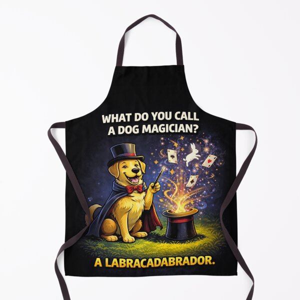 Item preview, Labracadabrador Funny Dog Magician Design designed and sold by TroyTheTerrific.