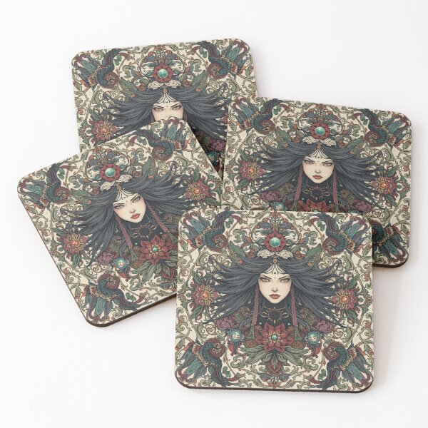 Item preview, Mystical Witch Goddess designed and sold by WhereHopeBlooms.