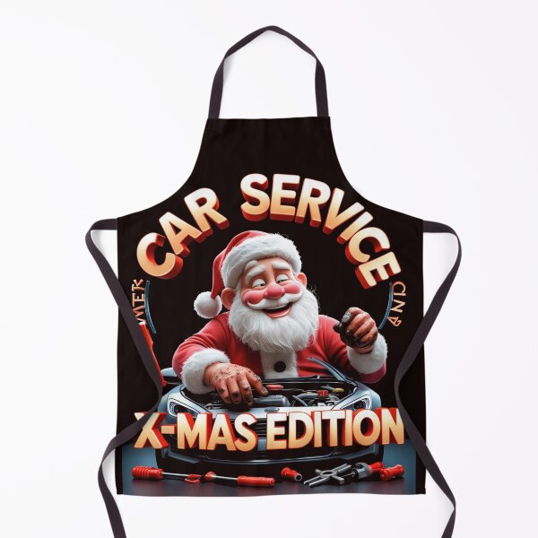 Item preview, Garage Car Machanic Repair Service Funny Humour Christmas Shirt Tee Santa Clause Holiday Gift Idea designed and sold by FunnyCoolTshirt.