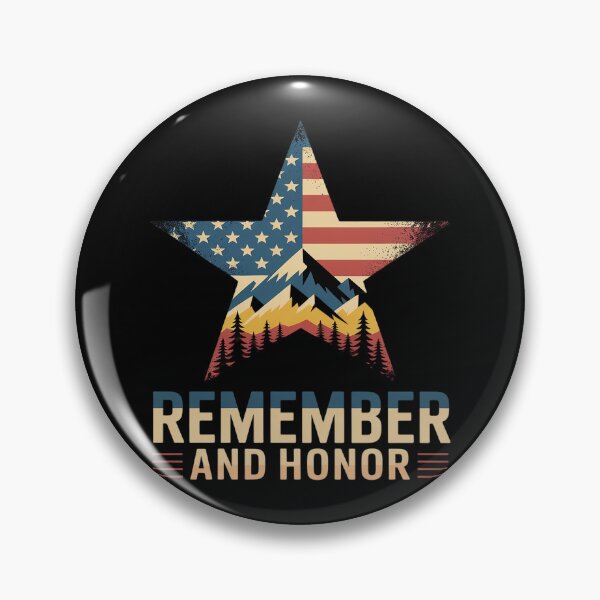 Item preview, Memorial Day USA Star Mountain Patriotic Honor Freedom designed and sold by Libbysharts.