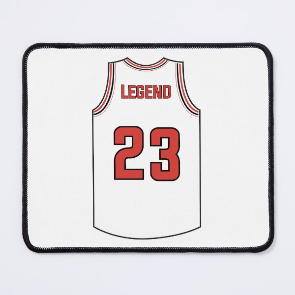 Item preview, White basketball jersey - number 23 designed and sold by Wolagno.