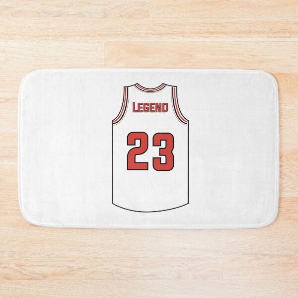 Item preview, White basketball jersey - number 23 designed and sold by Wolagno.