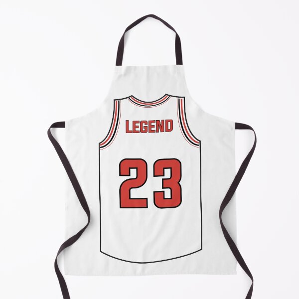 Item preview, White basketball jersey - number 23 designed and sold by Wolagno.