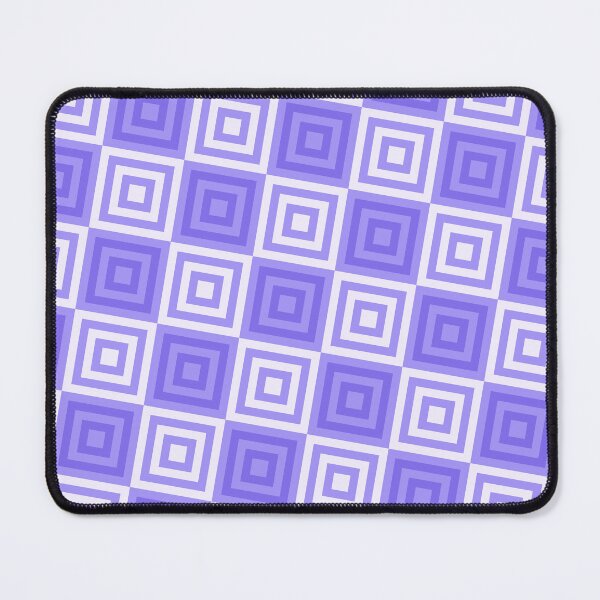 Item preview, Purple Argyll Gingham Square - Abstract Geometric Shape Pattern - One Year Anniversary Gifts designed and sold by RoyalStarsPatts.