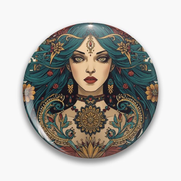 Artikelvorschau, Mystical Witch Goddess entworfen und verkauft von WhereHopeBlooms.