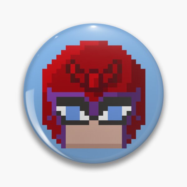 Item preview, Pixel tamagotchi - magneto  designed and sold by DoodleSnake58.