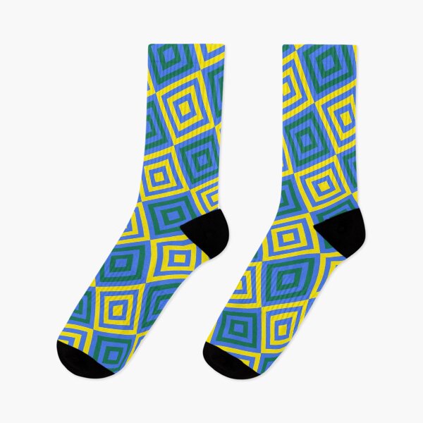Artikelvorschau, Atemberaubendes Schachbrettmuster „Argyll Squares“ – Abstraktes geometrisches Muster – Trauergeschenke entworfen und verkauft von RoyalStarsPatts.