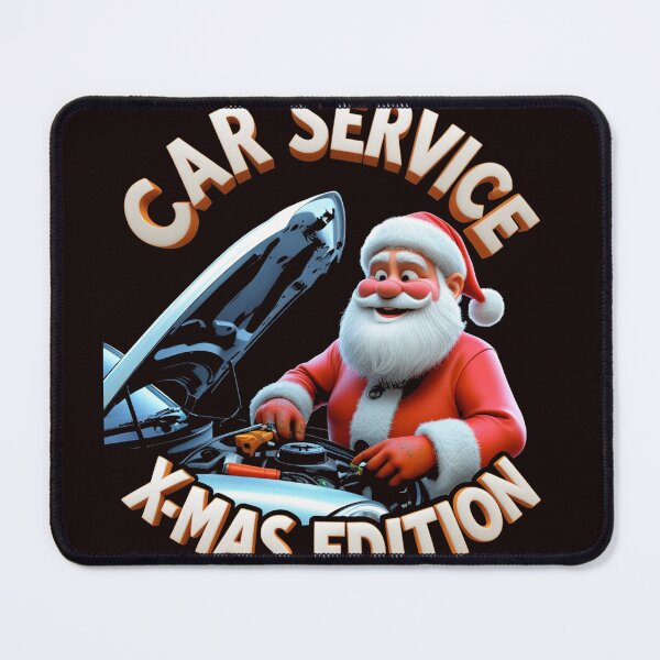 Item preview, Car Machanic Repair Service Funny Humour Christmas Shirt Tee Santa Clause Holiday Gift Idea designed and sold by FunnyCoolTshirt.