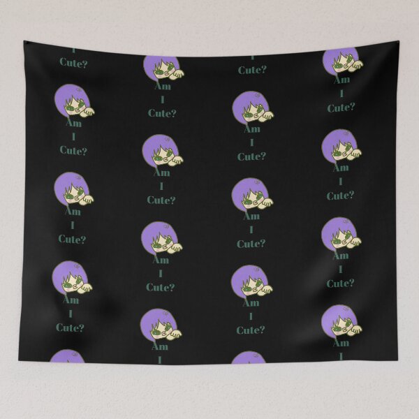 Item preview, LaMaisonOfMY MY AM I CUTE? POPPY CHARLOTTE COLLECTION  NO.5 Green Text designed and sold by LaMaisonOfMY.
