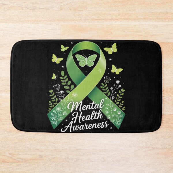 Item preview, Mental Health Awareness Butterfly Green Ribbon designed and sold by Tatianamiobi.