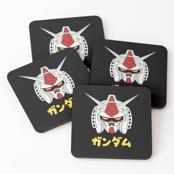 Item preview, Vintage Gundam Katakana Logo Distressed Retro Mecha Anime designed and sold by redwane.