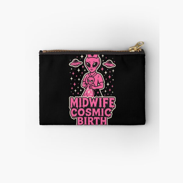 Item preview, Midwife Cosmic Birth Alien Delivery – Space Midwife Halloween Design designed and sold by ClinicalHubs.