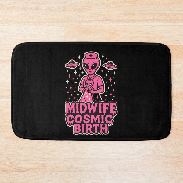 Item preview, Midwife Cosmic Birth Alien Delivery – Space Midwife Halloween Design designed and sold by ClinicalHubs.